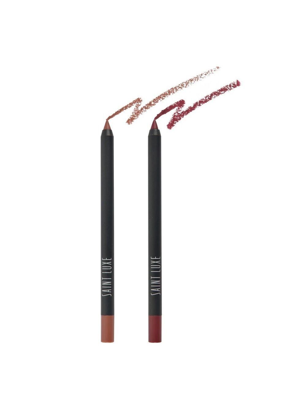 NIB Saint Luxe Gel Lip Liner Duo in Moscato & Vino